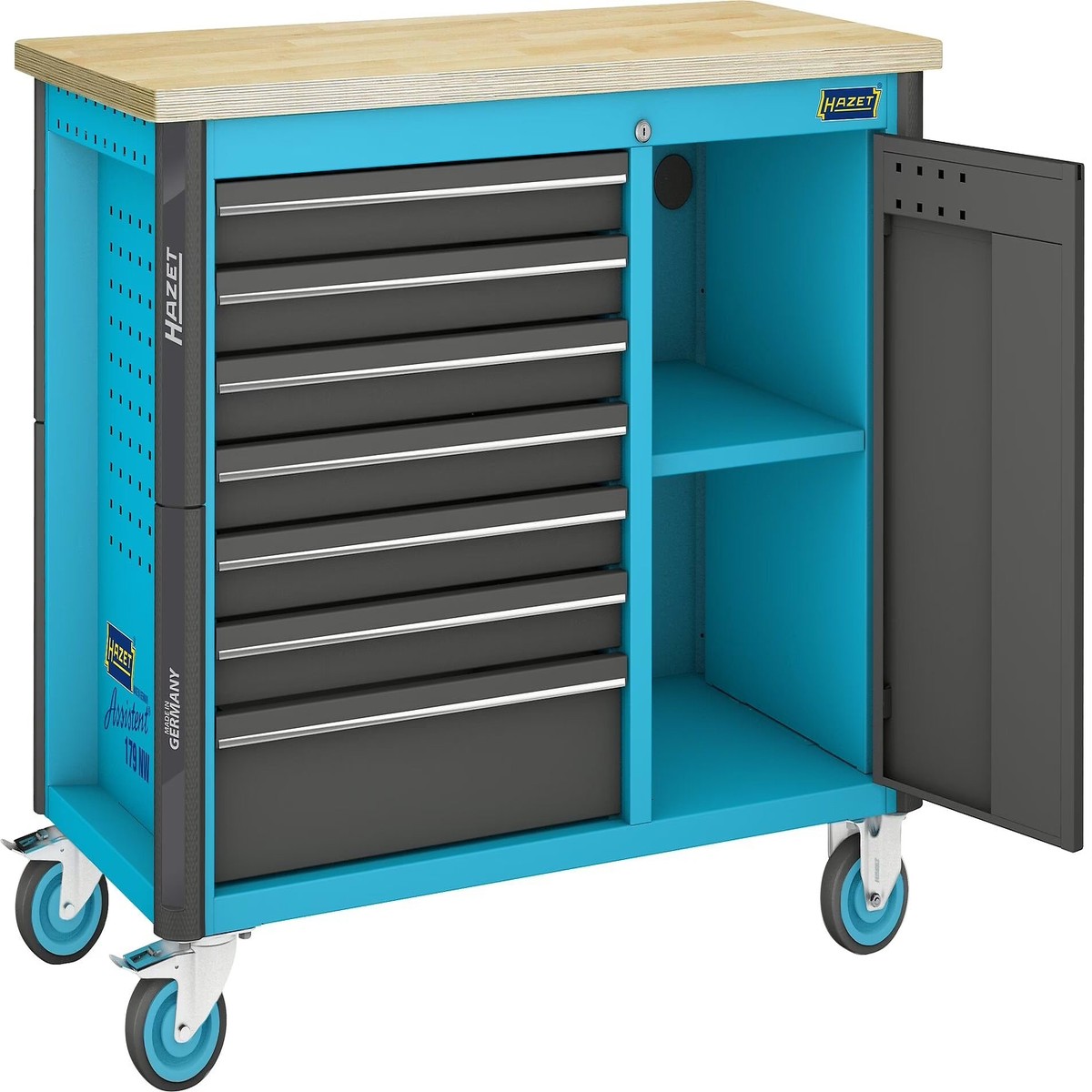 Hazet 179NW-8 Work bench mobile Assortment 179NW single