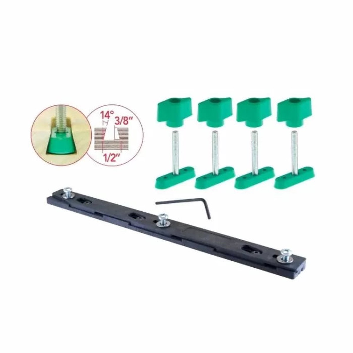 MicroJIG ZEROPLAY 360 Sled Kit w MATCHFIT Dovetail Hardware