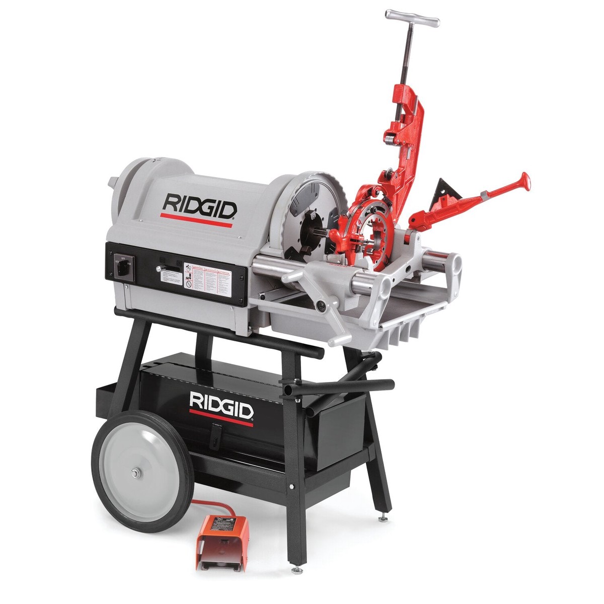 Ridgid 26097 14 - 4 NPT Hammer Chuck Machine