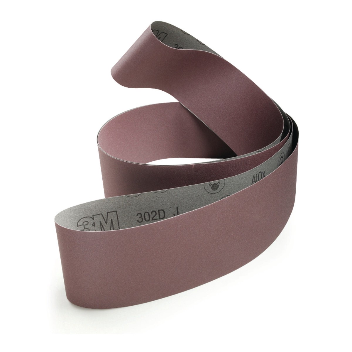 3M Cloth Belt 302D P400 J-weight 1 in x 72 in Film-lok Full-flexScallop B