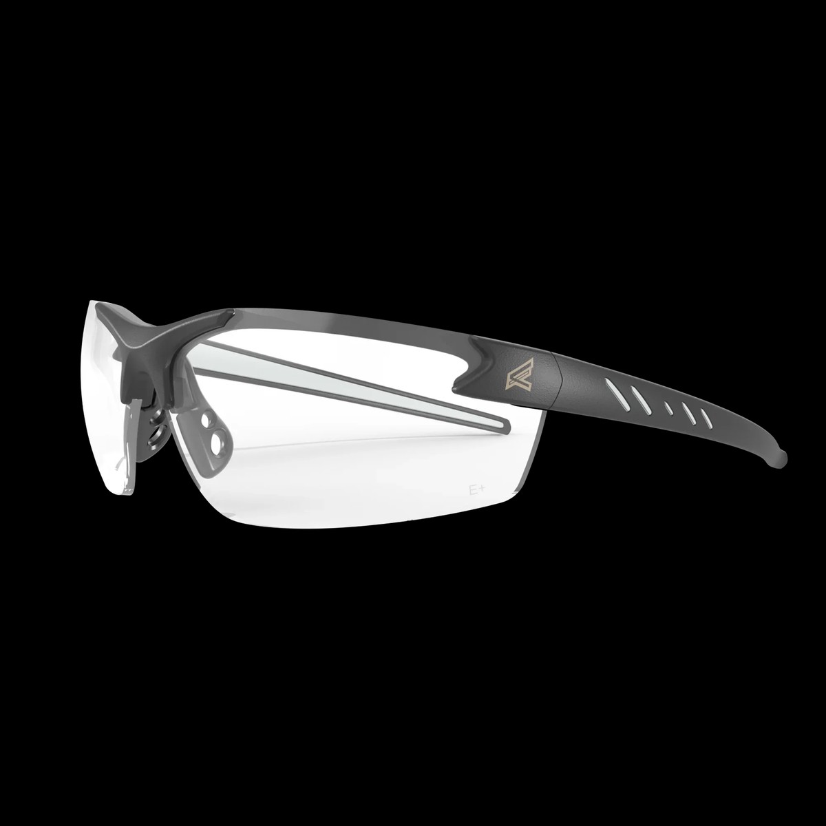 EDGE EYEWEAR DZ111-G2 ZORGE G2 - BLACK FRAMECLEAR LENSES