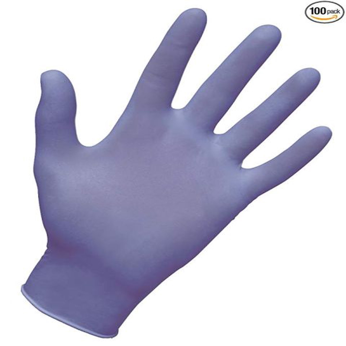 SAS Safety 66521 Derma-Med PF Nitrile Exam Grade Gloves - Small - (100bx)